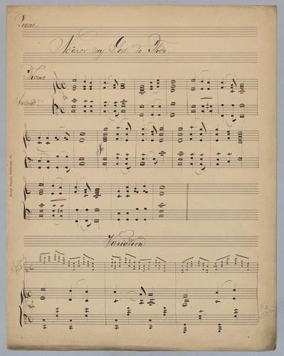 Nearer my God to Thee - Parts: Piano