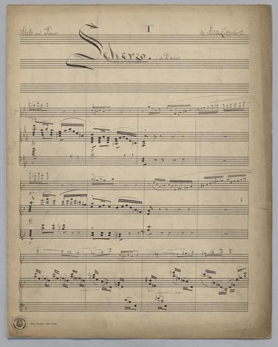 Scherzo : [no.] 1 - Score