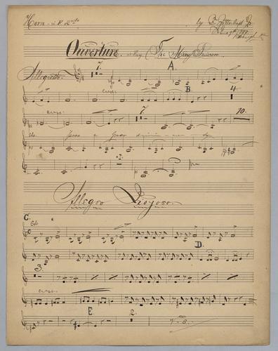 Ouverture : in F Major - Parts: Horn 2