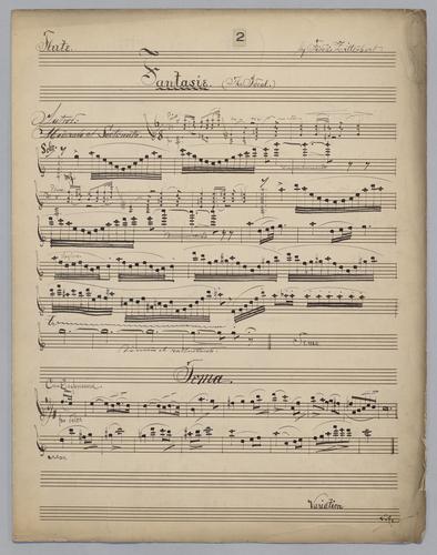 Fantasie : [no.] 2 - Parts: Flute