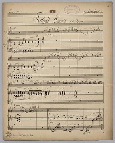 Twilight Reverie - Score