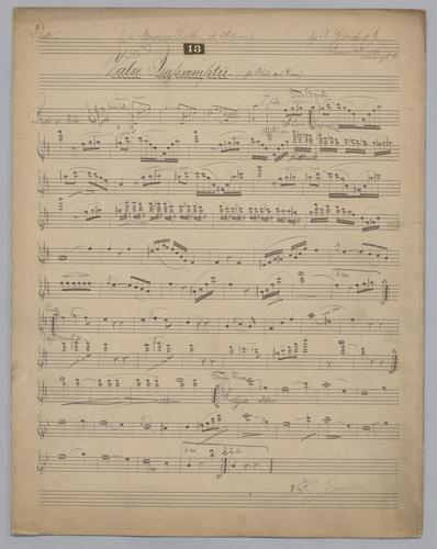 Valse Impromptu - Parts: Flute