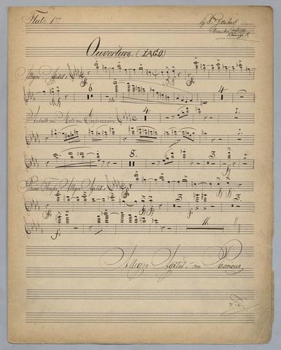 Ouverture : Iago - Parts: Flute 1