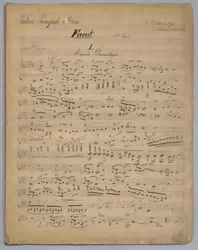 Faust - Parts: Violin 1