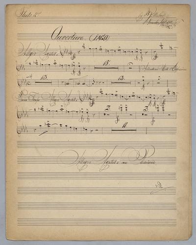 Ouverture : Iago - Parts: Flute 2