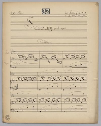 Swansong : [no. 6] - Score