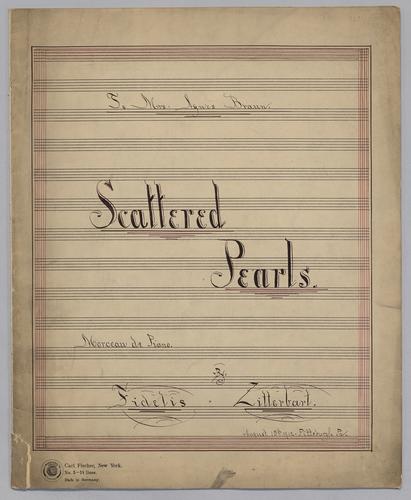 Scattered Pearls : Morceau de Piano,