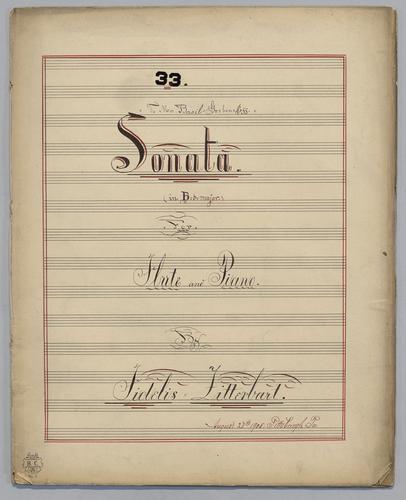 Sonata : [no.] 33 - Score