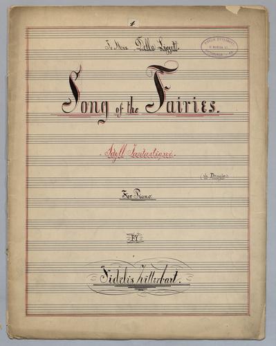 Song of the Fairies : Idyll Fantastiqué : in Db Major : for Piano
