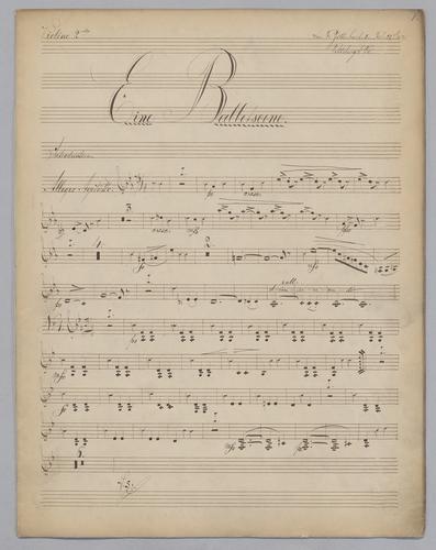Eine Balletscene - Parts: Violin 2