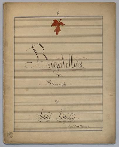 Bagatellas : for Piano solo,