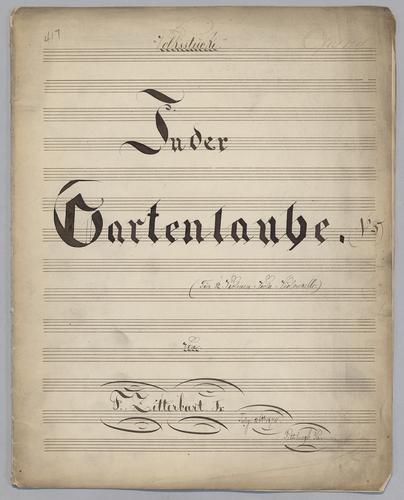 In der Gartenlaube : No. 5 - Parts: Violin 1