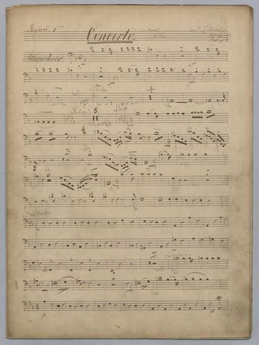 1stes Concerto - Parts: Bassoon 1