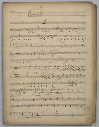 1stes Concerto - Parts: Viola