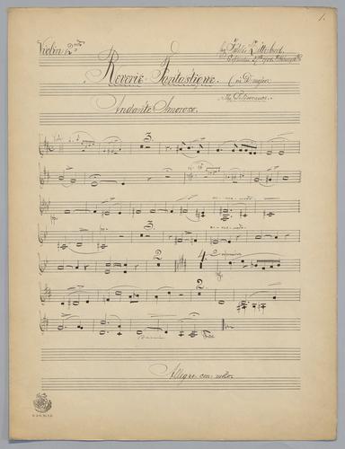 Reverie Fantastique - Parts: Violin 2