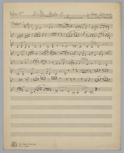 The Mute - Parts: Violin 2