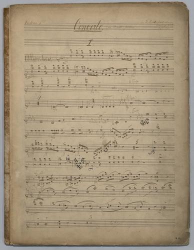1stes Concerto - Parts: Violin 1