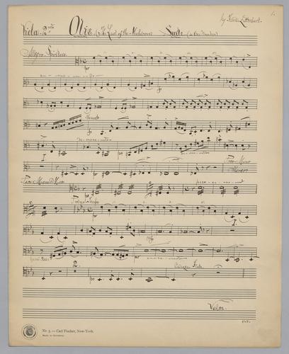 Olie : The Last of the Mohecans - Parts: Viola 2
