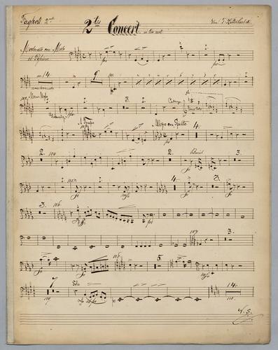 2tes Concerto - Parts: Bassoon 2