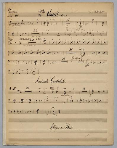 2tes Concerto - Parts: Timpani