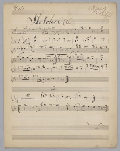 Valse : No. 10 - Parts: Flute