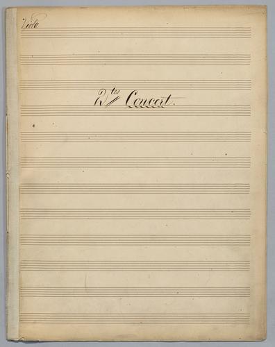 2tes Concerto - Parts: Viola