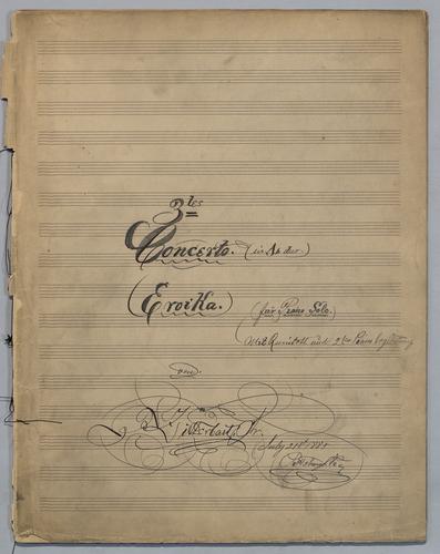 3tes Concerto - Parts: Solo Piano