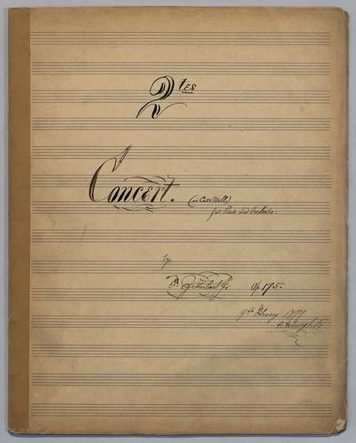 2tes Concerto - Parts: Piano