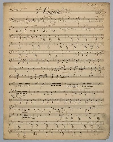 3tes Concerto - Parts: Violin 2