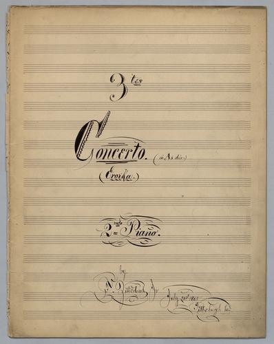3tes Concerto - Parts: 2nd Piano