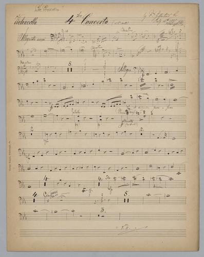 The Prediction - Parts: Violoncello