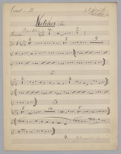 Valse : No. 10 - Parts: Cornet in B