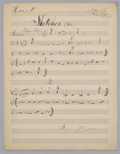 Valse : No. 10 - Parts: Horn