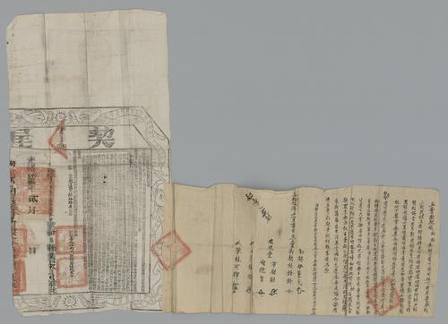Seller: 張銓銓 [ZHANG Quanquan] -- Buyer: 鄒道明 [ZOU Daoming] -- Place: 福建省閩縣 [Fujian Sheng Min Xian] -- Personal