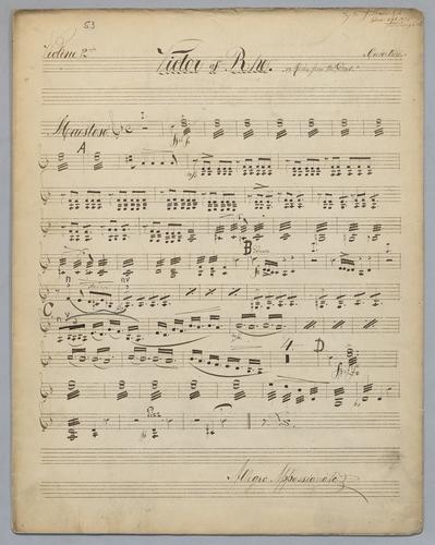 Ouverture : Victor of Rhe - Parts: Violin 2