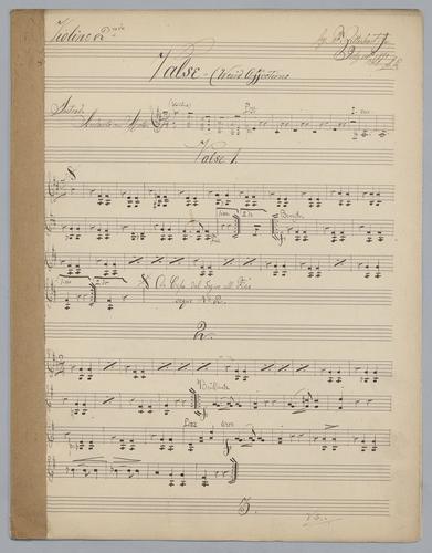 Valse : Weird Fancies - Parts: Violin 2
