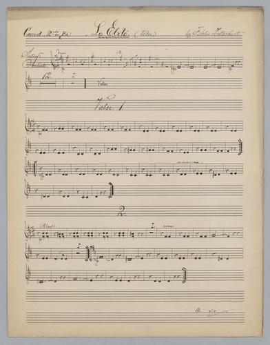 La Elité : Valse - Parts: Cornet 2