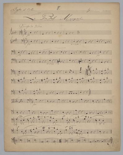 Le Ball Masque - Parts: Cello and Bass