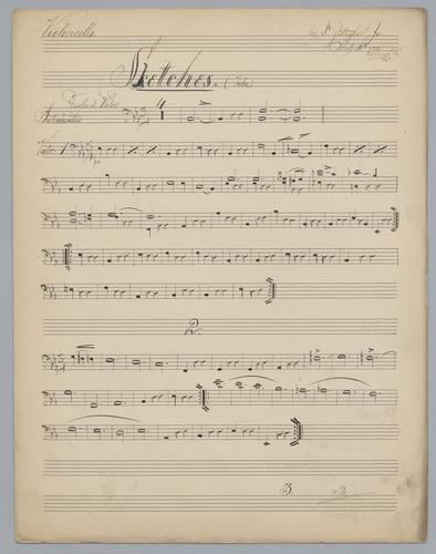 Valse : No. 10 - Parts: Violoncello