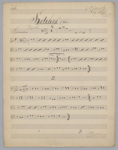 Valse : No. 10 - Parts: Viola