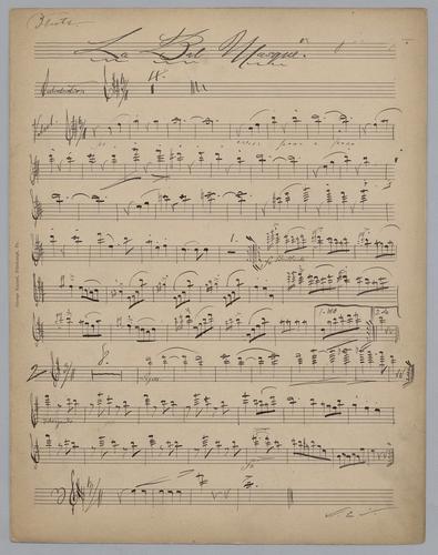 Le Ball Masque - Parts: Flute