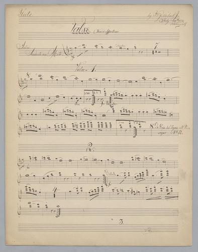 Valse : Weird Fancies - Parts: Flute