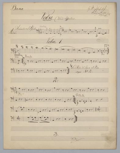 Valse : Weird Fancies - Parts: Bass