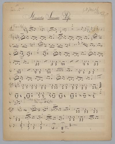 Mandolin Serenade Polka - Parts: Violin 2