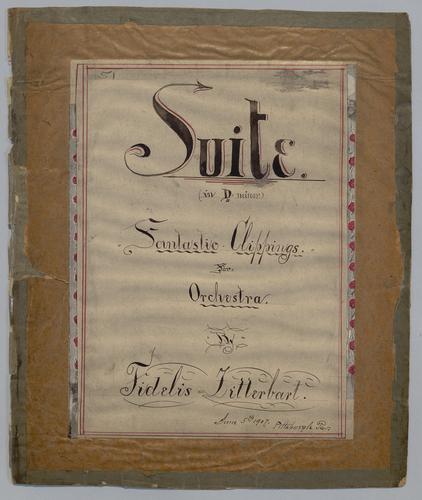 Suite in D Minor : Fantastic Clippings : for Orchestra,