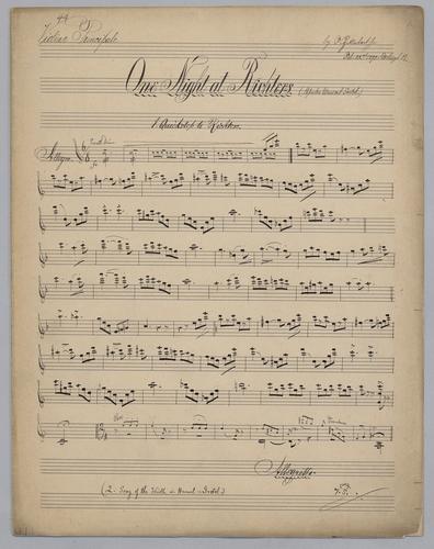 One Night at Richters - Parts: Violin 1