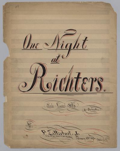 One Night at Richters - Parts: Flute and Piccolo