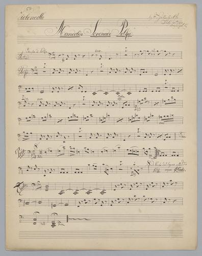 Mandolin Serenade Polka - Parts: Violoncello