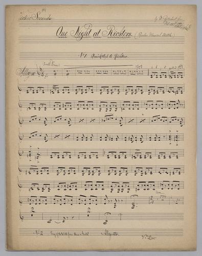 One Night at Richters - Parts: Violin 2