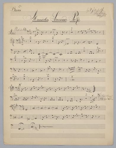 Mandolin Serenade Polka - Parts: Bass